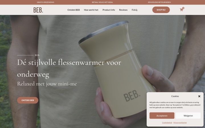 Screenshot of beb-shop.com