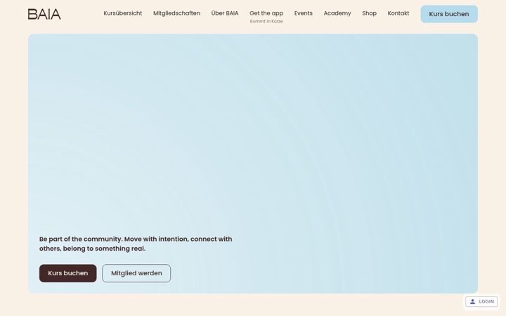Screenshot of bebaia.com