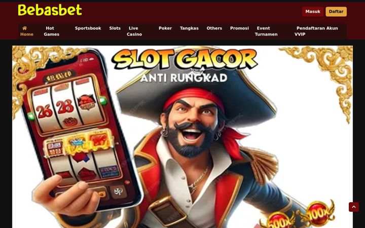 Screenshot of bebasbet.net
