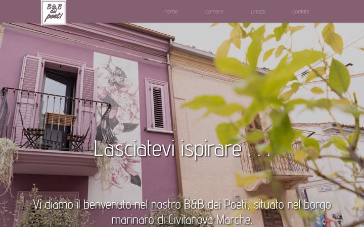 Screenshot of bebdeipoeti.it