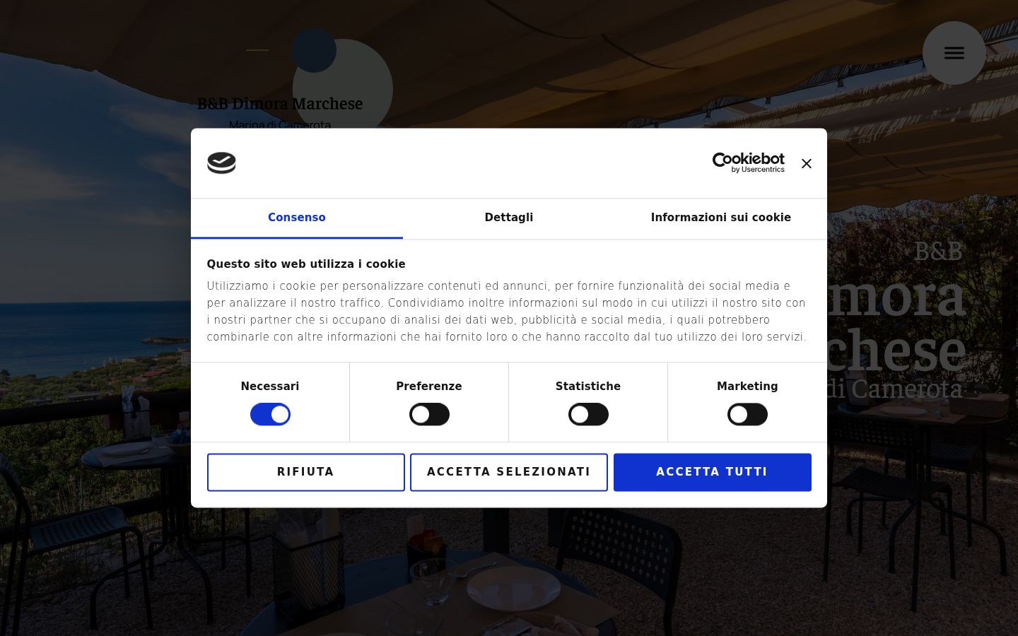 Snímka obrazovky banera súhlasu zobrazeného pred akoukoľvek interakciou
