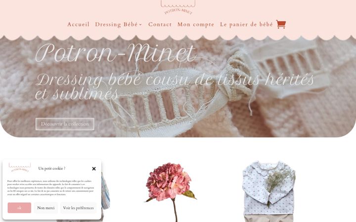 Screenshot von bebe-potron-minet.fr