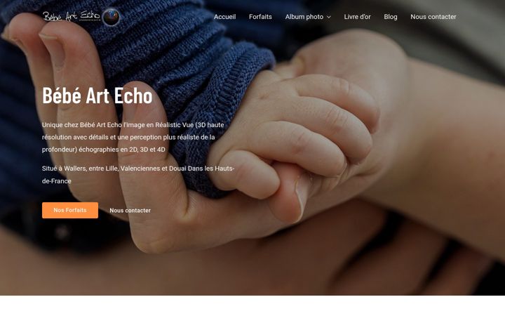 Screenshot von bebeartecho.fr
