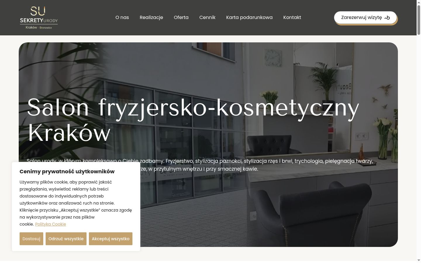 Snímek obrazovky baneru souhlasu zobrazeného před jakoukoli interakcí