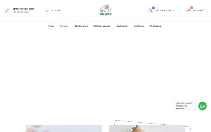 Zrzut ekranu bebecometa.es