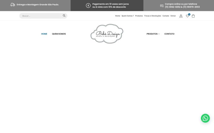 Screenshot of bebedesign.com.br