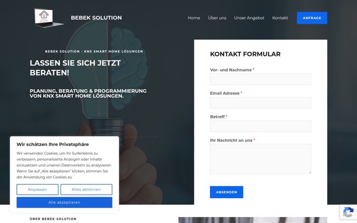 Screenshot of bebeksolution.com
