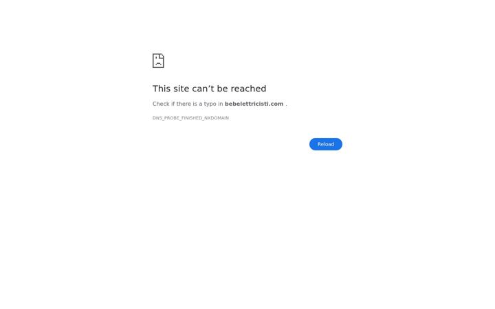 Screenshot of bebelettricisti.com