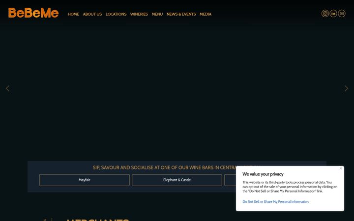 Screenshot of bebeme.co.uk