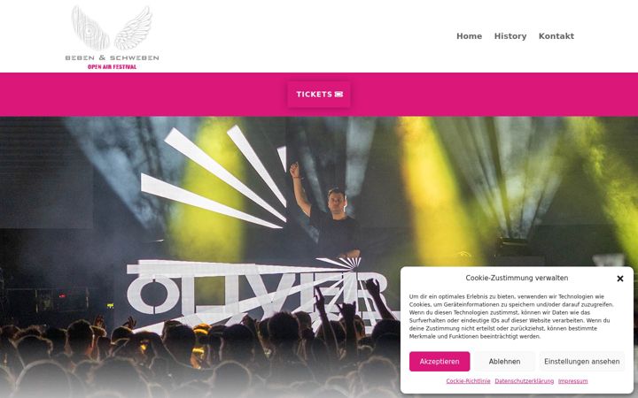 Screenshot of beben-schweben.de