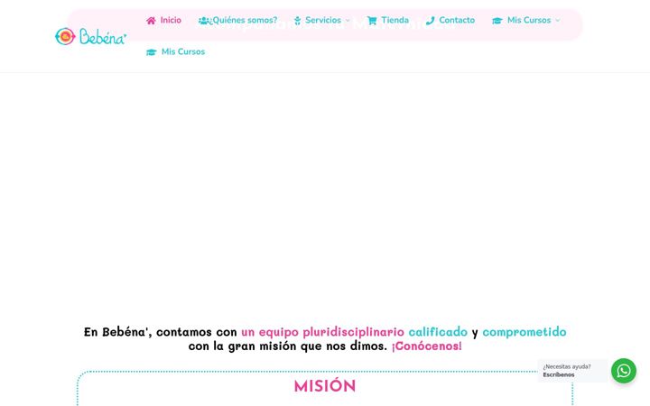 Screenshot of bebena.com.mx