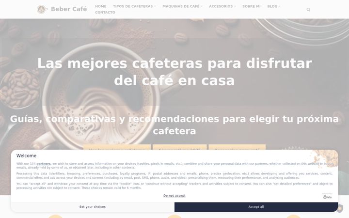 Zrzut ekranu beber-cafe.com