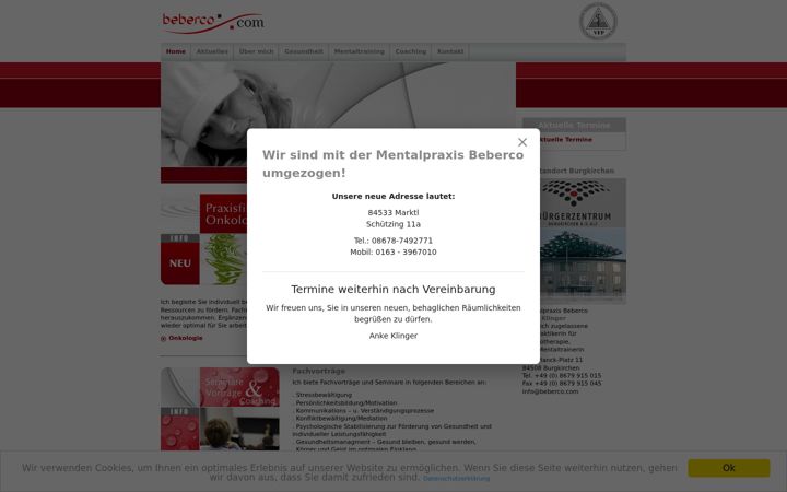 Screenshot of beberco.com
