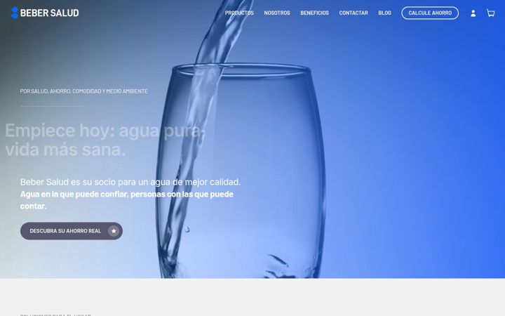 Zrzut ekranu bebersalud.es