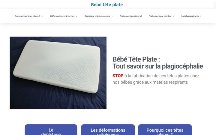 Snímek obrazovky bebeteteplate.fr