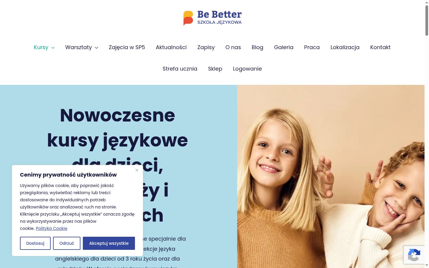 Képernyőkép a bármilyen interakció előtt megjelenő hozzájárulási bannerről