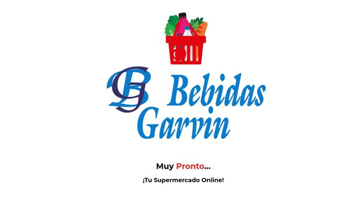 Screenshot of bebidasgarvin.com