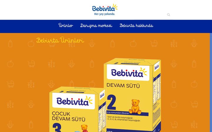 Screenshot of bebivita.com.tr