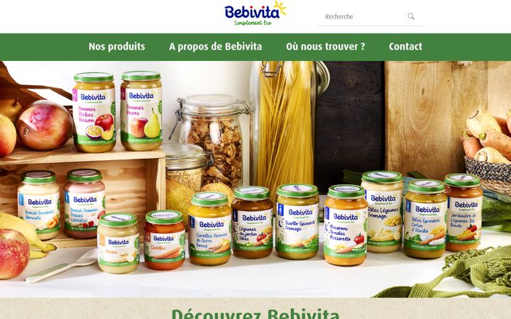 Screenshot of bebivita.fr