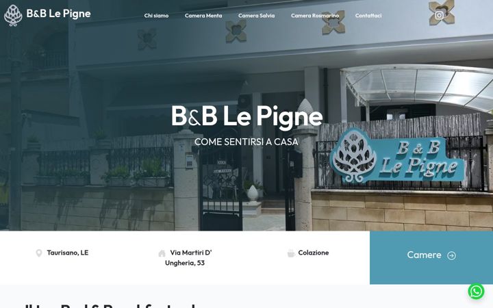 Screenshot of beblepigne.it
