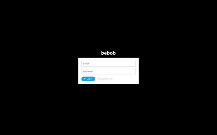 Screenshot stránky bebob.build