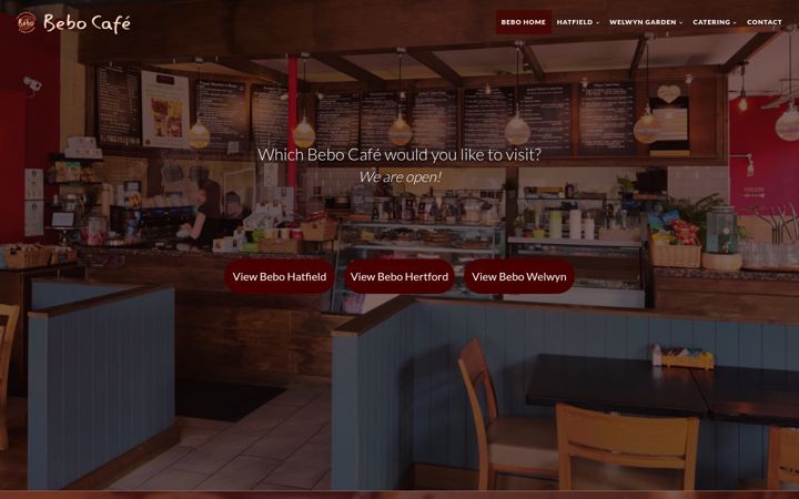 Screenshot of bebocafe.com
