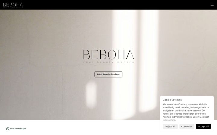 Screenshot of beboha.de