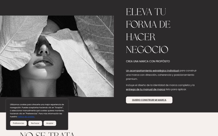 Screenshot of bebrandlab.com