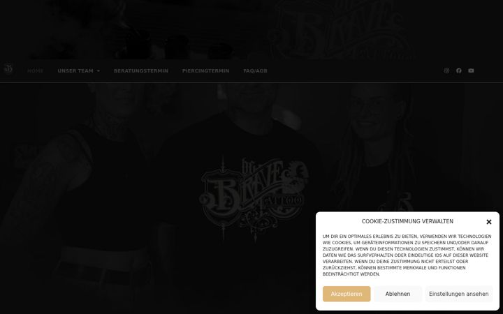 Screenshot of bebrave-tattoo.de