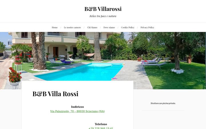 Screenshot of bebvillarossi.altervista.org