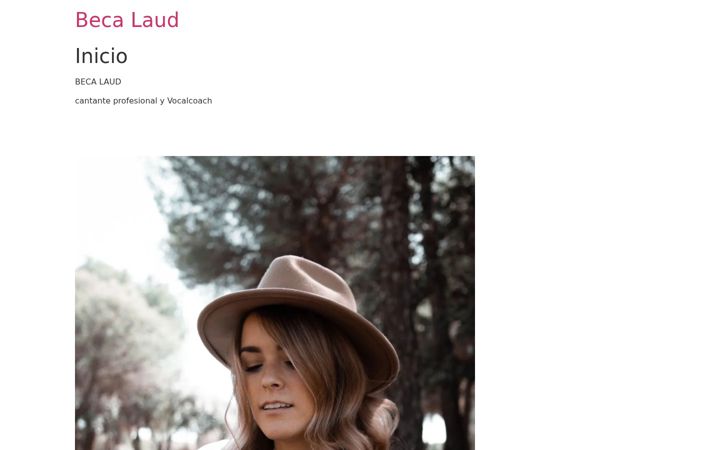 Screenshot of becalaud.com