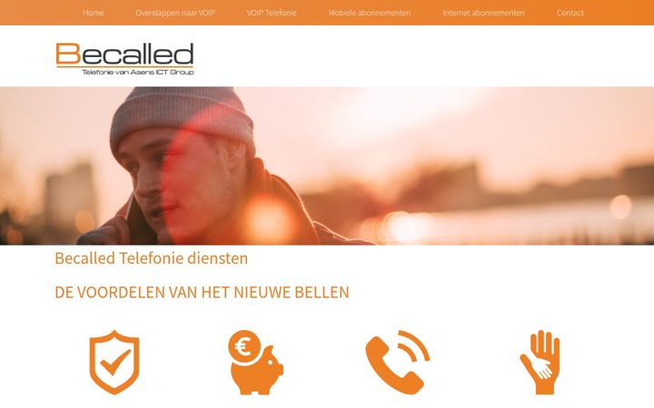 Screenshot of becalled.nl