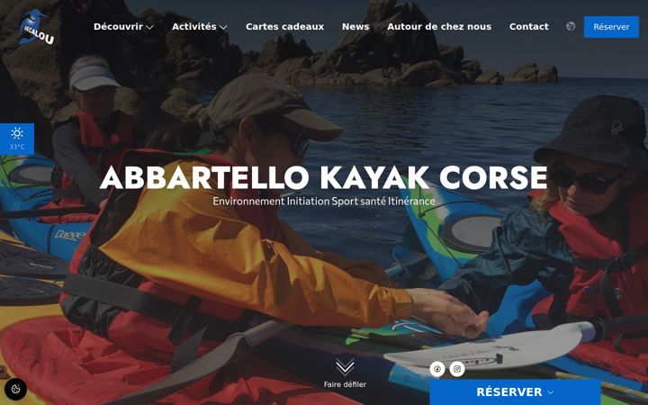 Screenshot of becalou.com