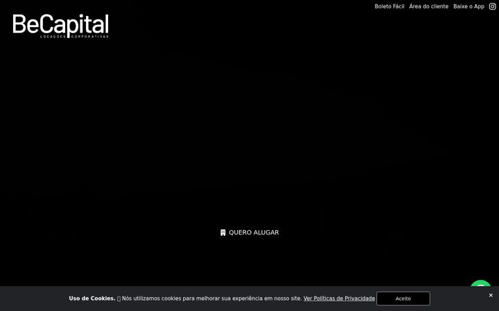 Screenshot of becapitalcorp.com.br
