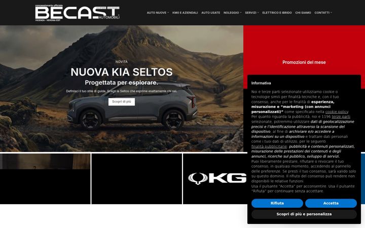 Screenshot of becast.it