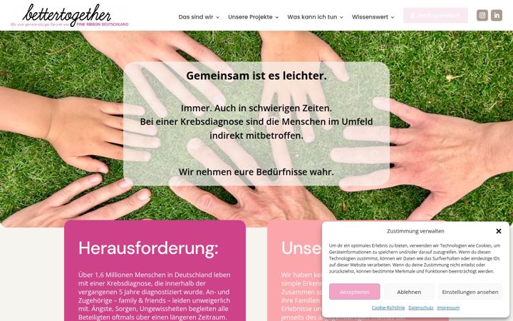 Screenshot of because-bettertogether.org