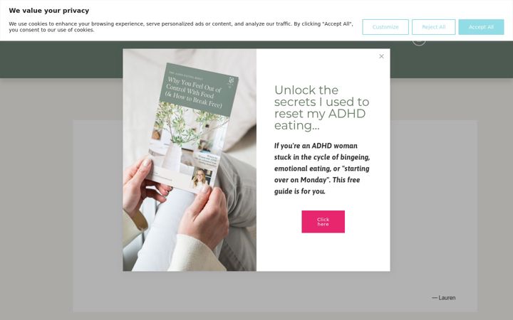 Screenshot of beccatym.com