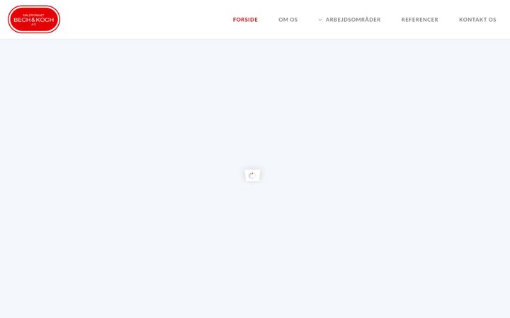 Screenshot of bech-koch.dk