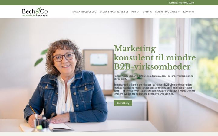 Screenshot of bechco.dk