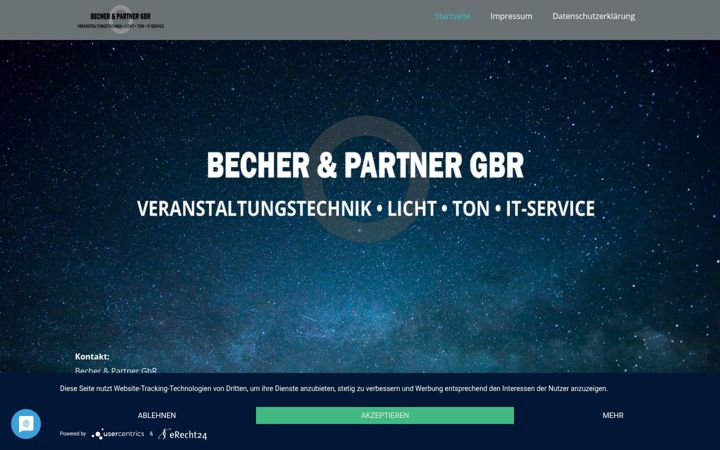 Screenshot of becher-und-partner-online.de
