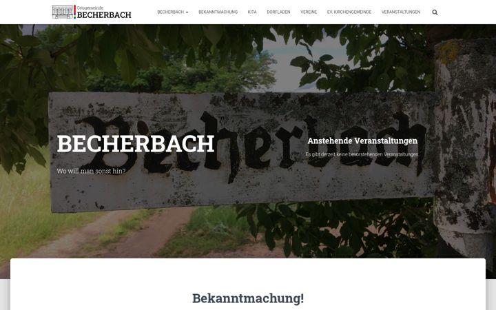 Screenshot of becherbach-bei-kirn.de