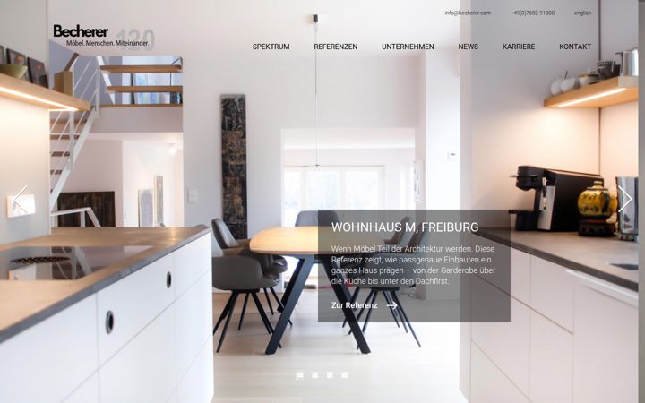 Screenshot of becherer.com