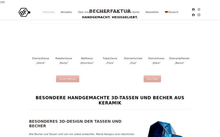Screenshot of becherfaktur.de