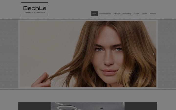 Screenshot of bechle-friseure.de