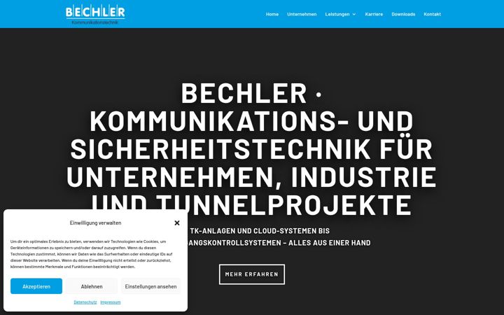 Screenshot του bechler-kommunikation.de