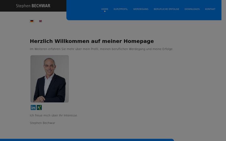 Screenshot of bechwar.de
