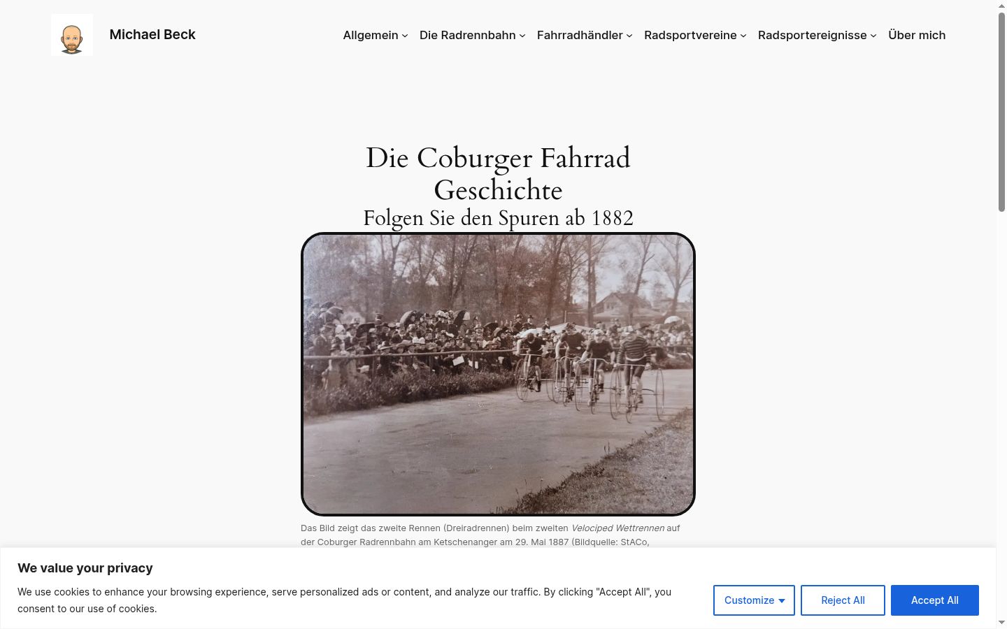 Screenshot van de toestemmingsbanner zoals getoond vóór enige interactie
