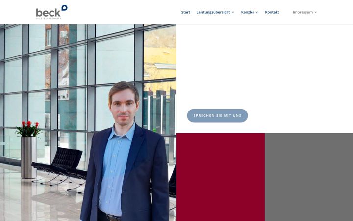 Screenshot of beck-die-steuerberater.de