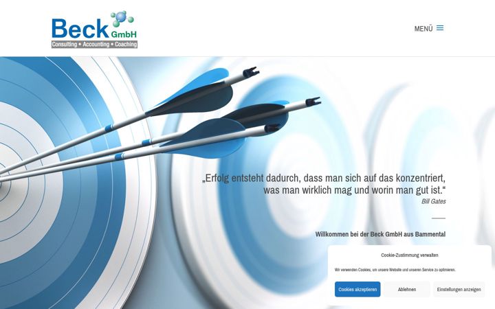 Snímek obrazovky beck-gmbh.eu