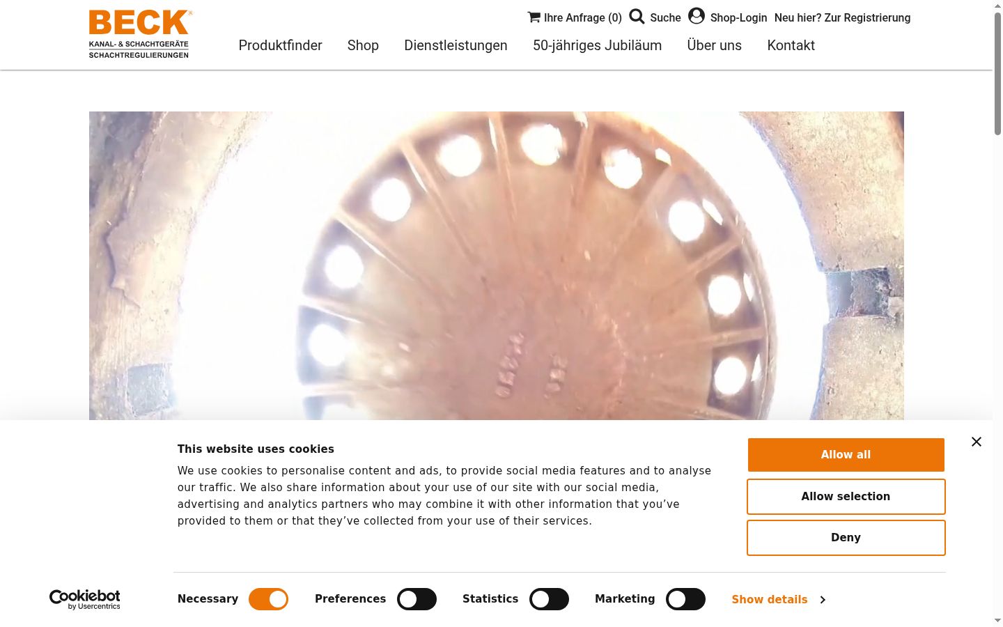 Screenshot tal-banner tal-kunsens muri qabel kwalunkwe interazzjoni